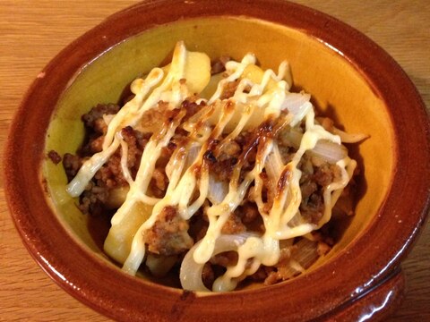 甘辛◎肉じゃが風味のマヨグラタン